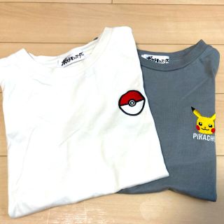 ポケモン(ポケモン)のポケモン子供服2枚セット　130センチ(Tシャツ/カットソー)