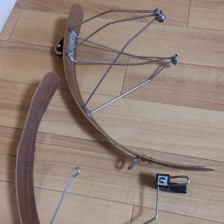 ブロンプトン 自転車 フェンダー 木製 泥よけイスラエル製