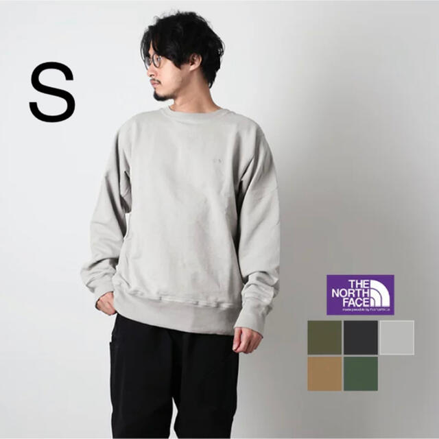 THE NORTH FACE(ザノースフェイス)のノースフェイス　パープルレーベル　10oz マウンテンクルーネックスウェット S メンズのトップス(スウェット)の商品写真