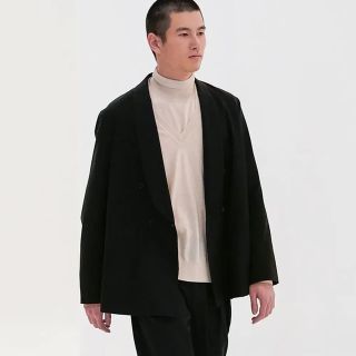 コモリ(COMOLI)のAURALEE 21AW WOOL COTTON JACKETサイズ5(テーラードジャケット)