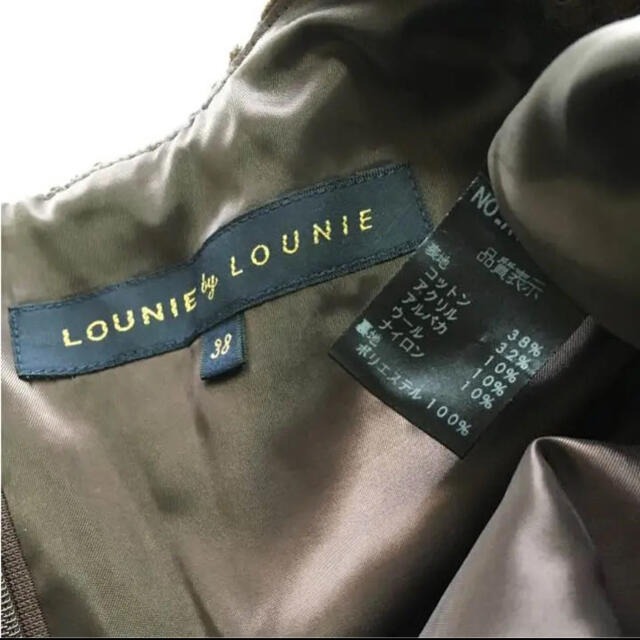 LOUNIE(ルーニィ)のLOUNIE by  LOUNIE  ワンピース  チェック  38  ルーニィ レディースのワンピース(ミニワンピース)の商品写真