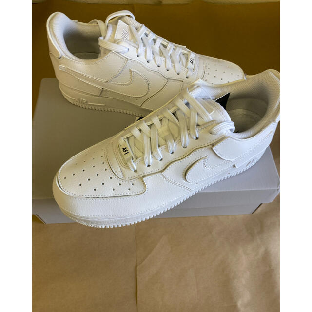 新品‼︎送料込!NIKE AIR FORCE 1/1 "WHITE/WHITE"靴/シューズ