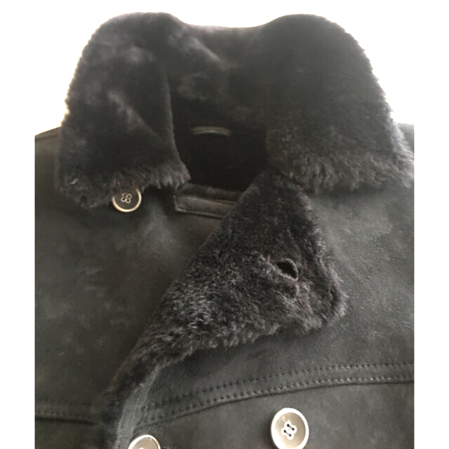 エンメティ　ネイビームートンPコート46 メンズのジャケット/アウター(ピーコート)の商品写真