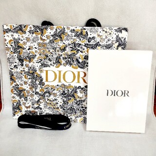 クリスチャンディオール(Christian Dior)の[値下げ] ディオール Dior ホリデー ノベルティ ノート & ショッパー(ノベルティグッズ)