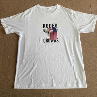 ロデオクラウンズ(RODEO CROWNS)の【美品】Rodeo crowns Tシャツ／Lサイズ❗️(Tシャツ(半袖/袖なし))