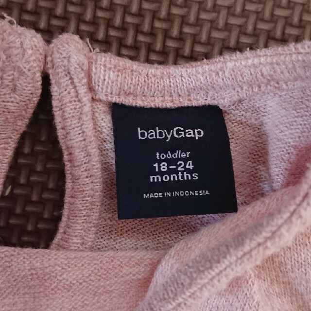 babyGAP(ベビーギャップ)のbabyGap☆レース 長袖 キッズ/ベビー/マタニティのキッズ服女の子用(90cm~)(Tシャツ/カットソー)の商品写真