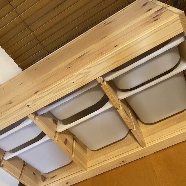 IKEA - IKEA トロファスト 美品の通販 by 大放出〜!!|イケアならラクマ