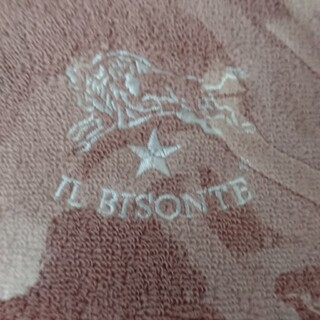 イルビゾンテ(IL BISONTE)の新品 IL BISONTE イルビゾンテ タオルハンカチ 1枚(ハンカチ/ポケットチーフ)