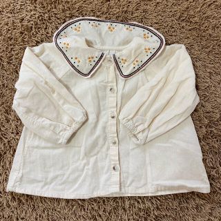 ザラ(ZARA)のZARA ブラウス80cm  9-12month(シャツ/カットソー)