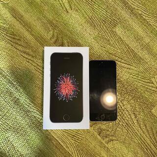 アイフォーン(iPhone)のiPhone  SE(初代)128G/シルバー　simフリー(スマートフォン本体)
