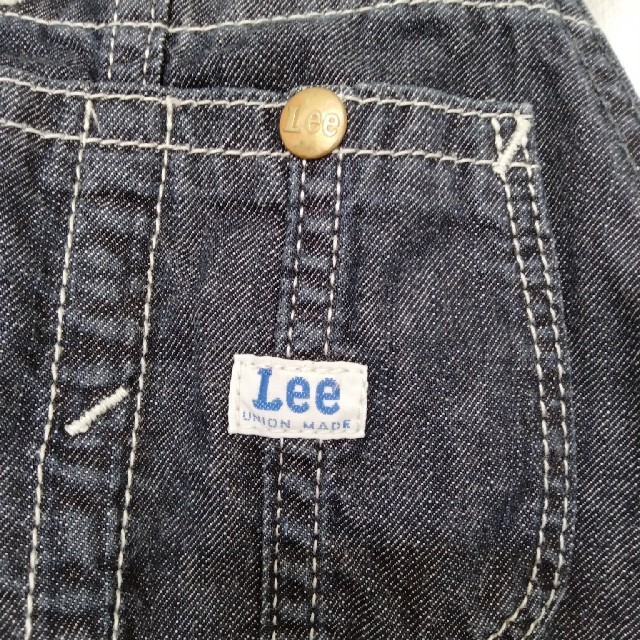 Lee(リー)のLee オーバーオール　100cm キッズ/ベビー/マタニティのキッズ服男の子用(90cm~)(パンツ/スパッツ)の商品写真