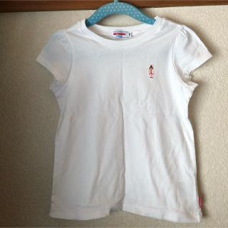 ミキハウス(mikihouse)のミキハウス　Tシャツ　白110(Tシャツ/カットソー)