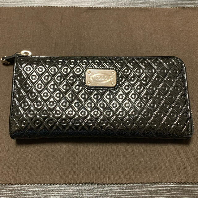 TOD'S - 【正規品・美品】トッズ 長財布 L字ファスナー ブラックの通販 ...