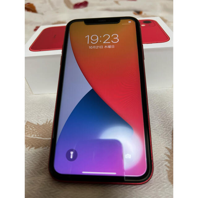 iPhone 11 (PRODUCT)RED 256 GB SIMフリー