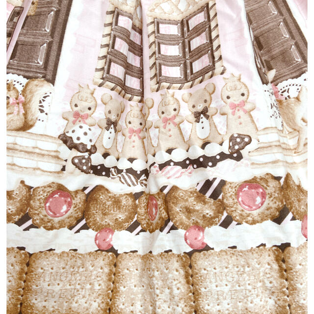 Angelic Pretty(アンジェリックプリティー)のAngelic Pretty ジンジャークッキーサロペット レディースのパンツ(サロペット/オーバーオール)の商品写真