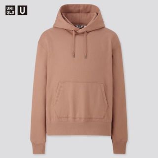 ユニクロ(UNIQLO)のユニクロ　ユー　パーカー　ブラウン　UNIQLO 美品(パーカー)