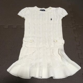 ラルフローレン(Ralph Lauren)のラルフローレン ニットワンピース 4T(ワンピース)