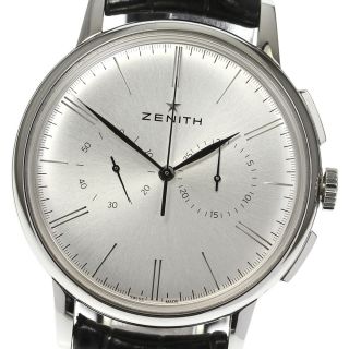 ゼニス(ZENITH)の☆美品 ゼニス エリート メンズ 【中古】(腕時計(アナログ))