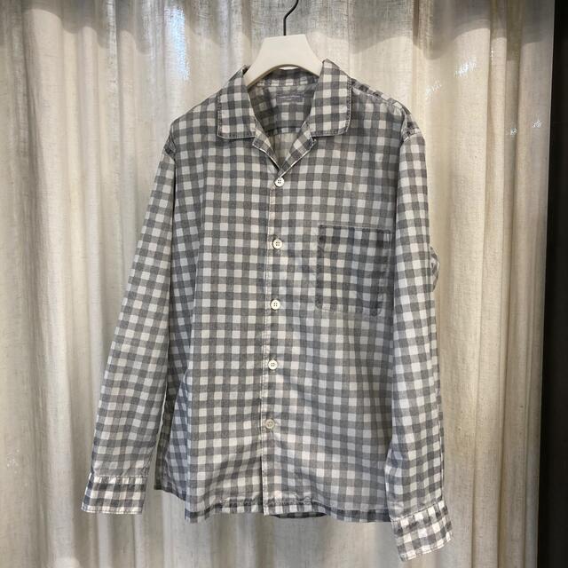 COMME des GARCONS/ナイロンチェックシャツ