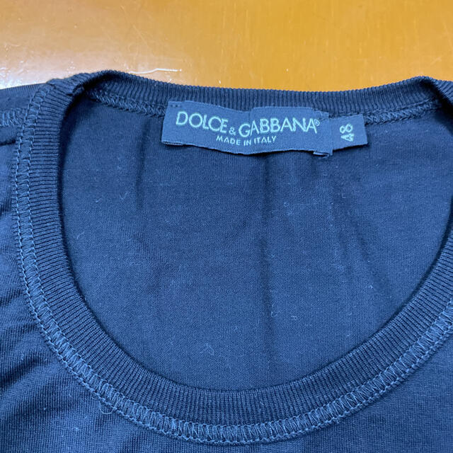 DOLCE&GABBANA(ドルチェアンドガッバーナ)のDOLCE&GABBANA 刺繍Tシャツ48 メンズのトップス(Tシャツ/カットソー(半袖/袖なし))の商品写真