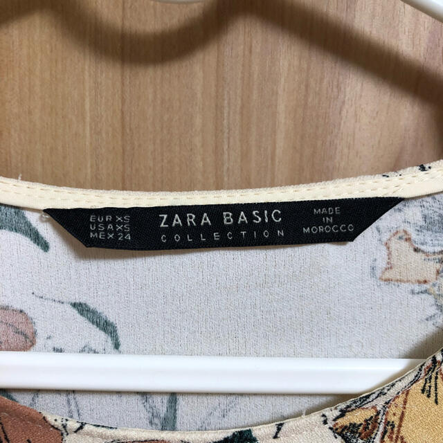 ZARA(ザラ)のZara ミニワンピ　XS 裏地無し レディースのワンピース(ミニワンピース)の商品写真