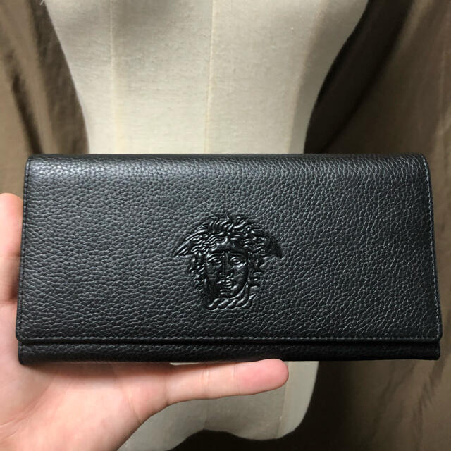 幅広type GIANNI VERSACE(ジャンニ ヴェルサーチ) メデューサ 長財布