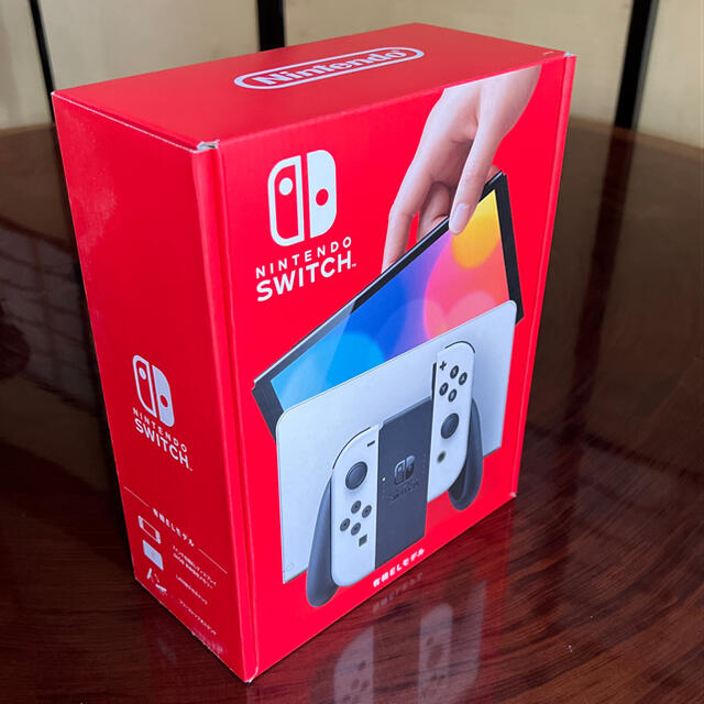 Nintendo Switch(ニンテンドースイッチ)のNintendo Switch NINTENDO SWITCH 有機EL エンタメ/ホビーのゲームソフト/ゲーム機本体(家庭用ゲーム機本体)の商品写真