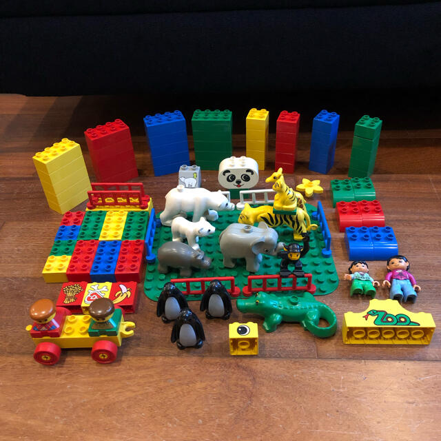 Lego - レゴ デュプロ 楽しい動物園2 + ボーナスブロック40ピースの