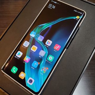 アンドロイド(ANDROID)の[美品]Xiaomi MIX4 12/256GB グレー(スマートフォン本体)