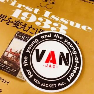 VAN Jacket - VANステッカー8.5cm光沢タイプ耐候性良好です VAN Jacket - VANステッカー8.5cm光沢タイプ耐候性良好です