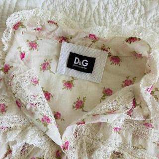 ディーアンドジー(D&G)の美品★D&G シルクレースブラウス(シャツ/ブラウス(半袖/袖なし))