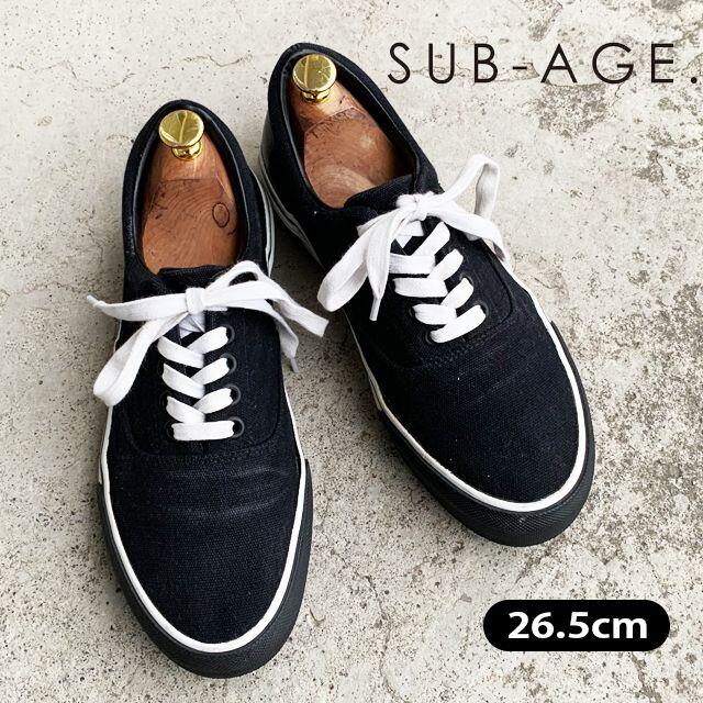 【 SUB-AGE. 】サベージ　26.5cm ローカット スニーカー