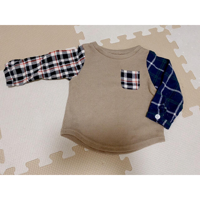 F.O.KIDS(エフオーキッズ)のキッズ　トップスカットソー＆パンツ キッズ/ベビー/マタニティのキッズ服男の子用(90cm~)(Tシャツ/カットソー)の商品写真