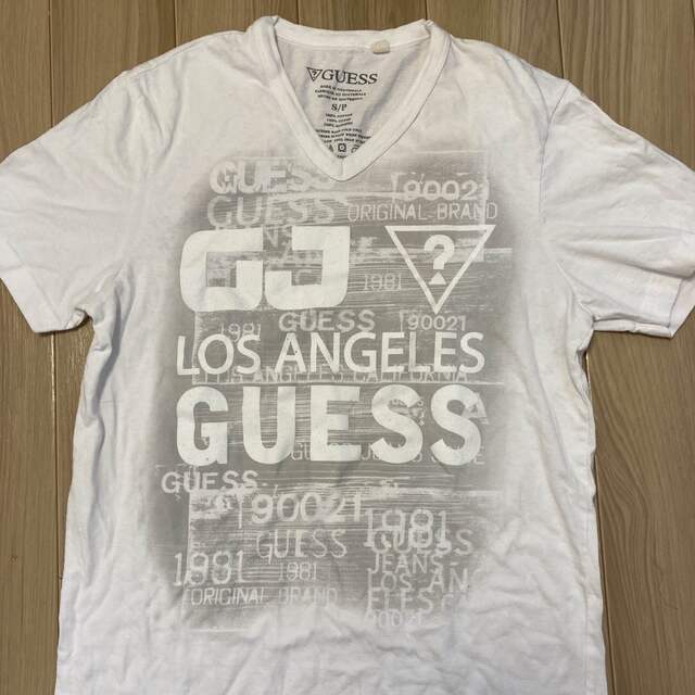 GUESS(ゲス)の【2着】GUESS 長袖　半袖　tシャツ メンズのトップス(Tシャツ/カットソー(七分/長袖))の商品写真