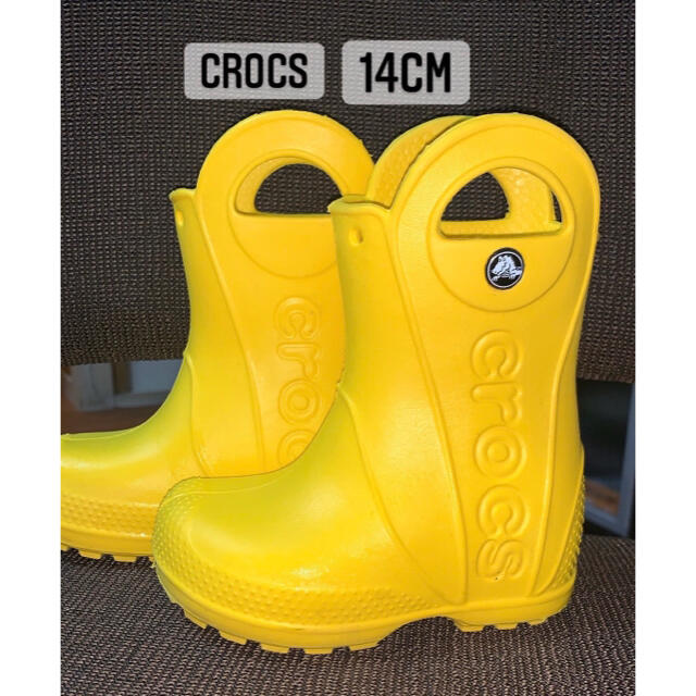 crocs(クロックス)のクロックス　長靴 キッズ/ベビー/マタニティのキッズ靴/シューズ(15cm~)(長靴/レインシューズ)の商品写真