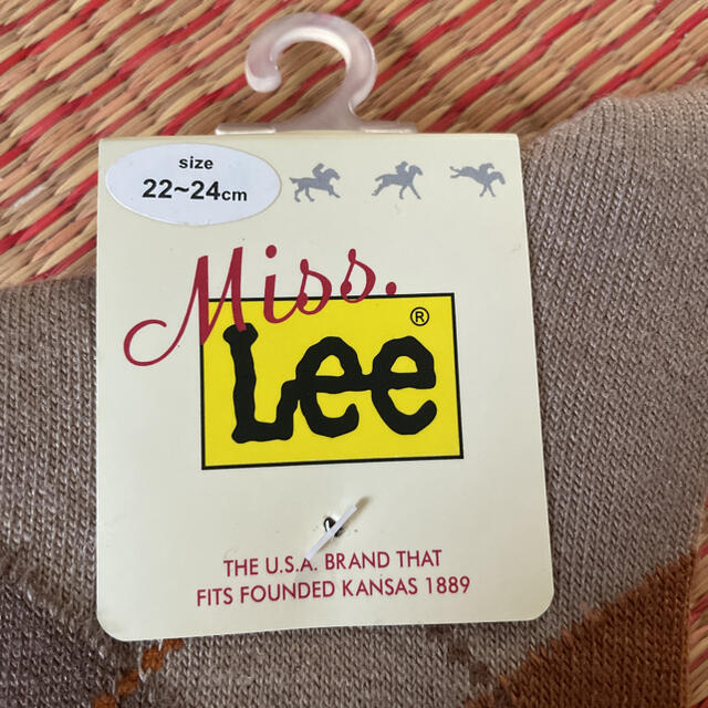 Lee(リー)の【新品・未使用】Miss  Lee  靴下　レディース レディースのレッグウェア(ソックス)の商品写真