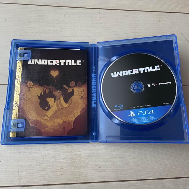 PlayStation4(プレイステーション4)のUNDERTALE PS4 アンダーテール エンタメ/ホビーのゲームソフト/ゲーム機本体(家庭用ゲームソフト)の商品写真