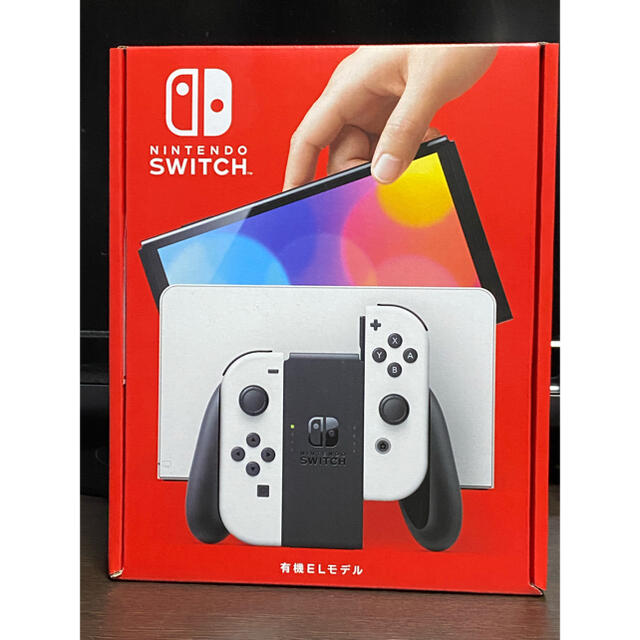 本日限定！【新品未開封、保証有】Nintendo Switch 有機ELモデル家庭用ゲーム機本体