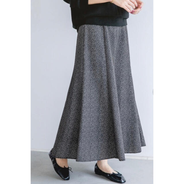 apart by lowrys - 新品 タグ付き ムジドット フレア スカートの apart by lowrys - 新品 タグ付き ムジドット フレア スカートの