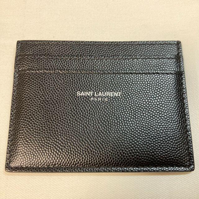 SAINT LAURENT PARIS レザーカードケース