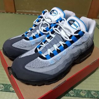 ナイキ NIKE ■ 【 AIR MAX 95 CRYSTAL BLUE AT8696 100 】 エア マックス 95 クリスタル ブルー スニーカー f19388