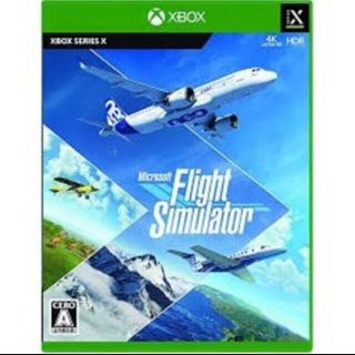 マイクロソフト(Microsoft)のMicrosoft Flight Simulator フライトシミュレーター(家庭用ゲームソフト)