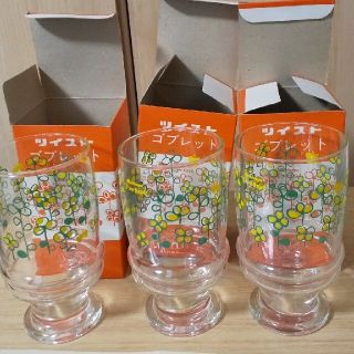 モリナガニュウギョウ(森永乳業)のかいちゃん様専用  森永ツイスト  グラス3個(グラス/カップ)