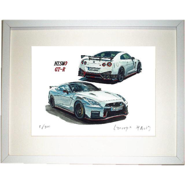 NC-823スカイラインGT-R/C210限定版画サイン額装作家平右ヱ門