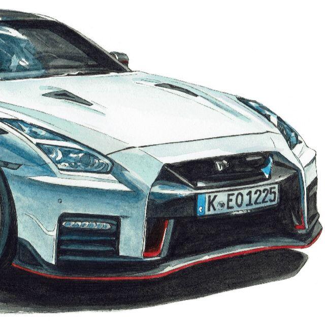 NC-641 Z35/GT-R R35限定版画 直筆サイン額装●作家 平右ヱ門