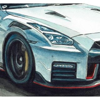 NC-709 R34/IMPUL GTR限定版画 直筆サイン額装●作家 平右ヱ門