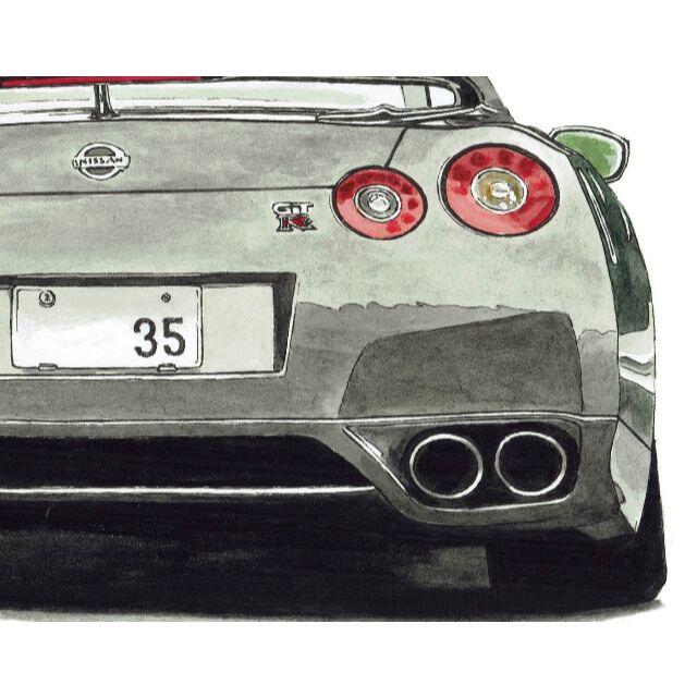 NC-389 GT-R R34/R32限定版画直筆サイン 額装済●作家平右ヱ門