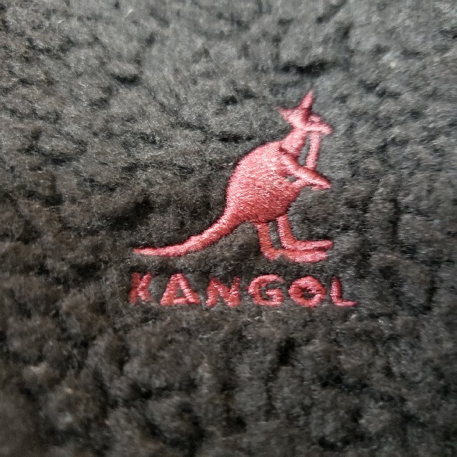KANGOL(カンゴール)のカンゴール 刺繍ロゴ リバーシブル ボア ナイロンジャケット メンズのジャケット/アウター(ナイロンジャケット)の商品写真