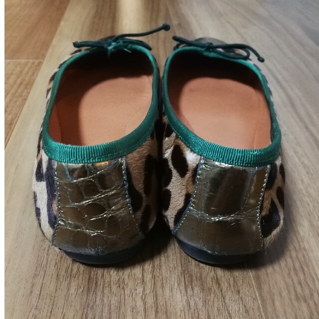 ras(ラス)のras✩バレエシューズレオパード37☆ファビオ アローズ レペットペリーコ レディースの靴/シューズ(バレエシューズ)の商品写真