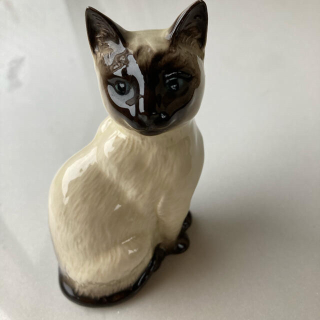 最大83%オフ! 英国 ロイヤルドルトン ラッキー キャット フィギュ